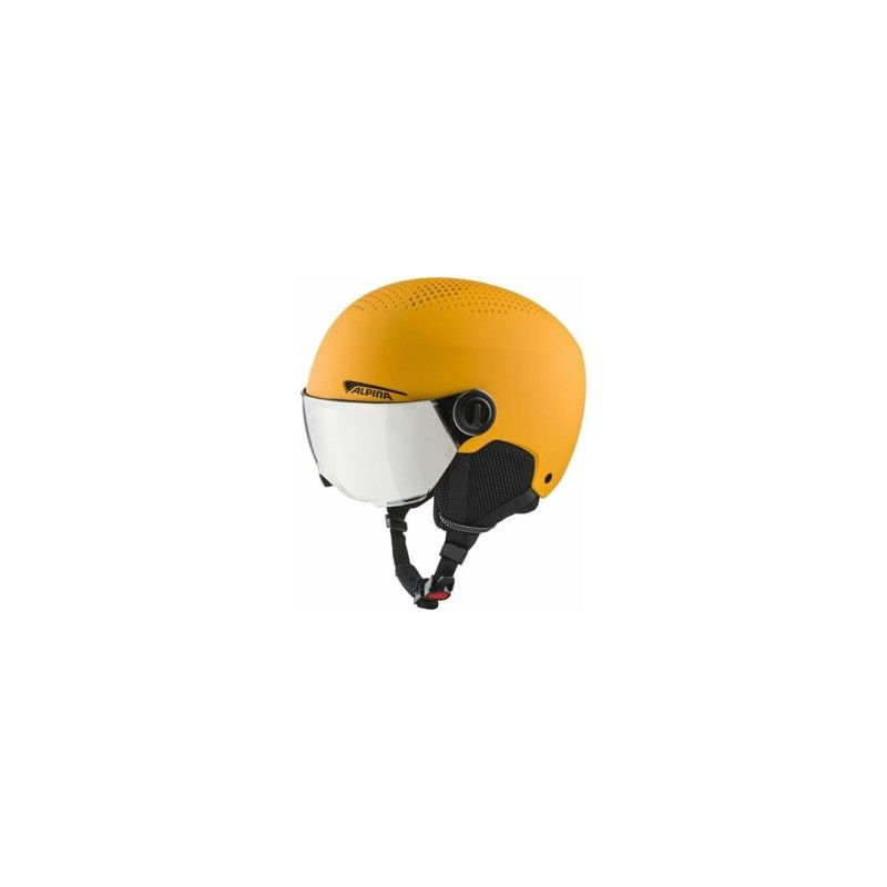 Casco da sci alpina zupo visor q-lite junior 51-55cm giallo