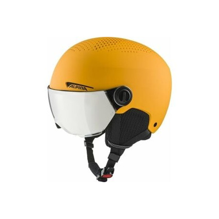 Casco da sci alpina zupo visor q-lite junior 51-55cm giallo