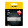 Pen drive 128gb intenso jet line alluminio usb 3.2 gen 1x1 argento
