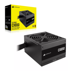 Alimentatore 650w corsair cx650 atx nero [cp-9020278-eu]