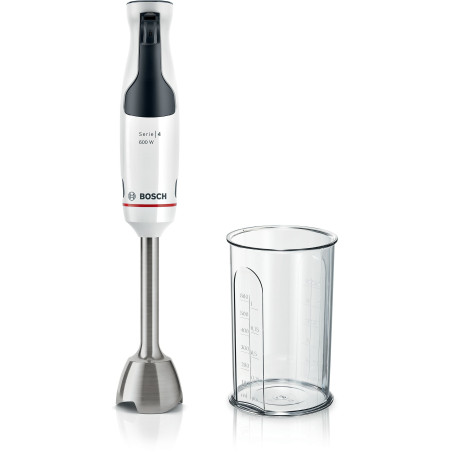 Frullatore ad immersione bosch serie 4 msm4w210 0.6l 600w nero/bianco
