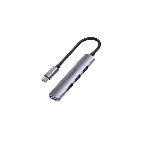 Hub usb unitek usb-c 3xusb-a 2.0 usb-a 3.0 [h1208b]