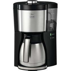 Macchina da caffe' melitta 1025-16 10 tazze 1080w nero/argento