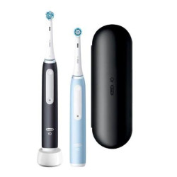 Spazzolino elettrico braun oral-b io series 3n duo blu/nero [3n]