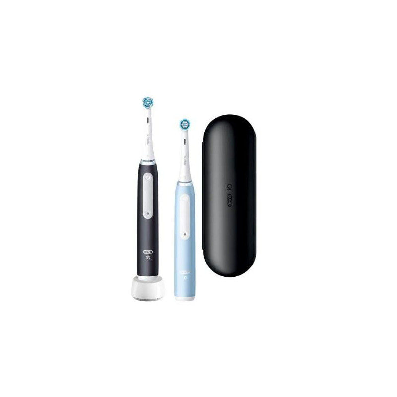 Spazzolino elettrico braun oral-b io series 3n duo blu/nero [3n]