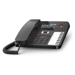 Telefono analogico gigaset pro desk 800 nero [s30350h225r1011]