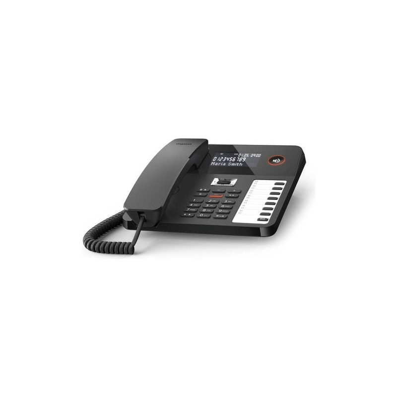 Telefono analogico gigaset pro desk 800 nero [s30350h225r1011]