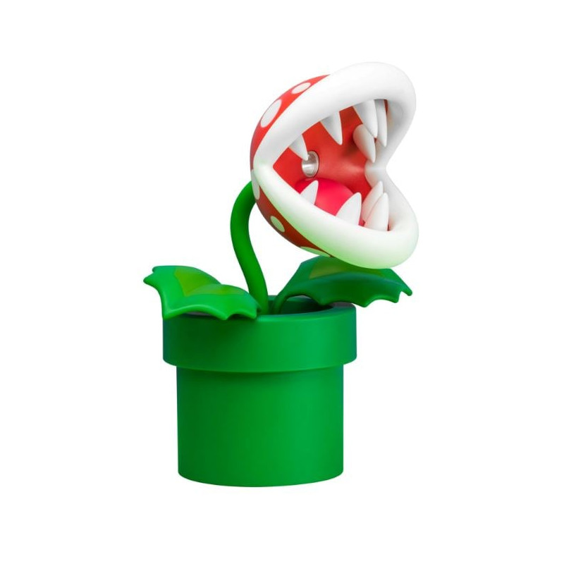 Lampada da tavolo paladone super mario mini pianta piranha multicolore