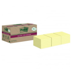 Foglieti adesivi post-it 654 rsscy 14+4f 7.6x7.6cm 70fogli giallo