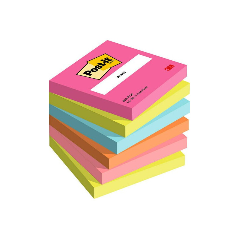 Blocchi note post-it pottimista 100foglio multicolore