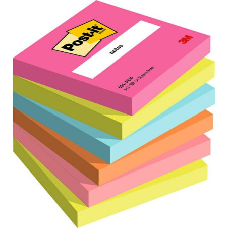 Blocchi note post-it pottimista 100foglio multicolore