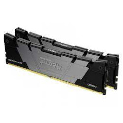 Ram dimm ddr4 64gb kingston fury renegade 3200mhz cl16 1.35v nero/argento