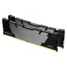 Ram dimm ddr4 64gb kingston fury renegade 3200mhz cl16 1.35v nero/argento
