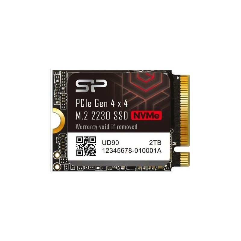 Ssd 2000gb silicon power ud90 m.2 nero [sp02kgbp44ud9007]