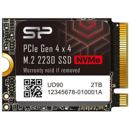 Ssd 2000gb silicon power ud90 m.2 nero [sp02kgbp44ud9007]