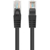 Cavo di rete lanberg patchcord cat.6 utp 0.5m nero [aklagksp6000677]