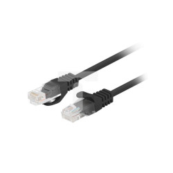 Cavo di rete lanberg patchcord cat.6 utp 2m nero [aklagksp6000680]