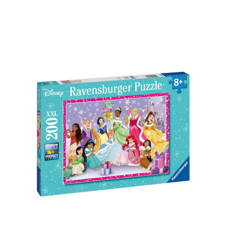 Puzzle ravensburger disney princess christmas xxl per bambini 200pz