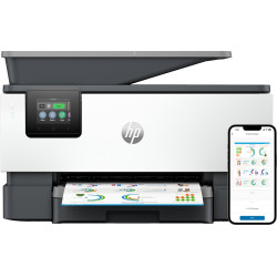 Stampante hp officejet pro 9120b multifunzione 4in1 a colori a4 grigio