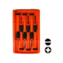 Cacciaviti orologiaio taglio+ph pz.6 alte 02643 [alte ]