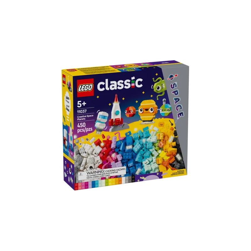 Gioco da costruzione lego classic pianeti spaziali [11037]
