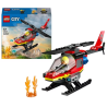 Gioco da costruzione lego elicottero dei vigili del fuoco [60411]