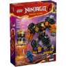 Gioco da costruzione lego ninjago mech elementale della terra di
