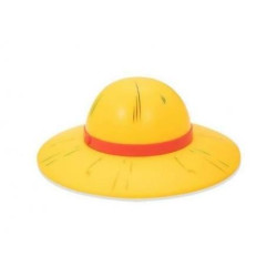 Lampada a cappello di paglia abystyle one piece 3xaa 25cm giallo