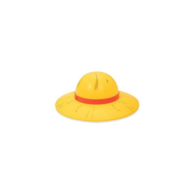 Lampada a cappello di paglia abystyle one piece 3xaa 25cm giallo