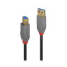 Cavo lindy anthra line usb 3.2 gen 1 0.5m nero [36740]