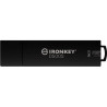 Pen drive 16gb kingston ironkey d500s usb 3.2 nero [ikd500s/16gb]
