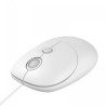Mouse ibox i011 seagull cablato ottico 2400dpi bianco [imof011]
