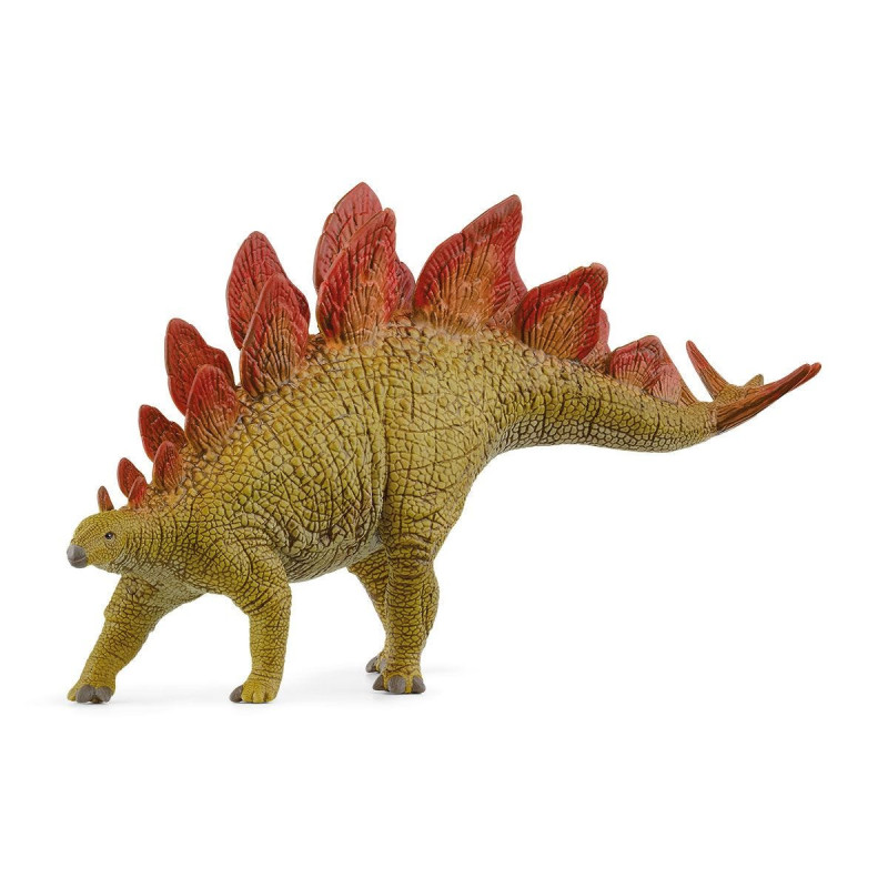 Schleich dinosaurs stegosauro 20cm verde/rosso [15040]