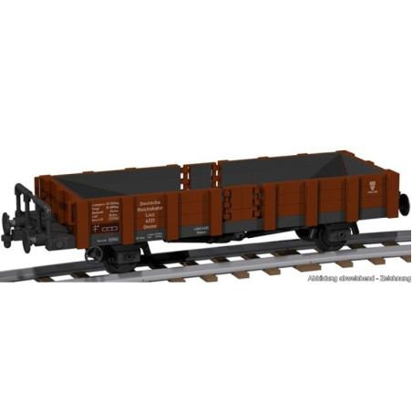 Modellino cobi vagone merci type ommr 32 linz 1:35 1figurina 584pz