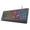 Tastiera trust basics da gioco led multicolore italiano nero [24758]
