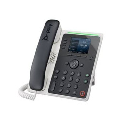 Telefono ip hp poly edge e220 4 linee ips nero [82m87aa]