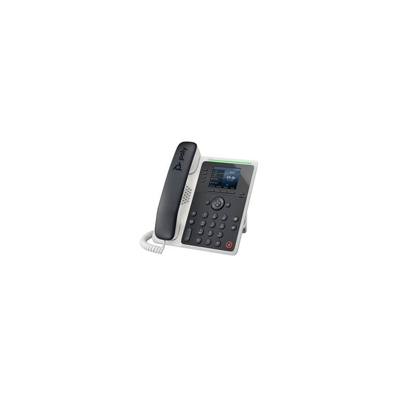 Telefono ip hp poly edge e220 4 linee ips nero [82m87aa]