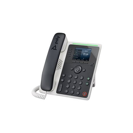 Telefono ip hp poly edge e220 4 linee ips nero [82m87aa]