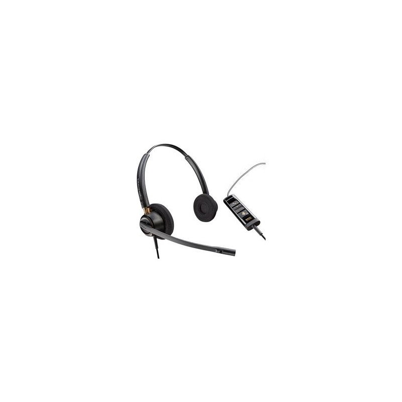 Cuffie hp poly encorepro 525 stereo usb-a nero [783r3aa]