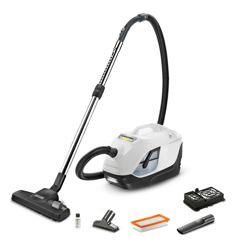 Aspirapolvere karcher home line ds 6 premium con filtro acqua bianco
