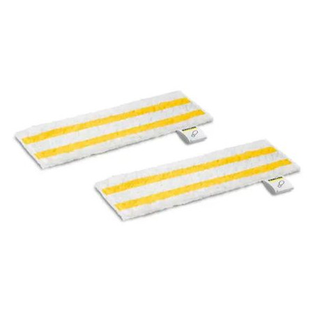 Set di panni karcher per pavimenti bianco/giallo 2pz [2.863-339.0]