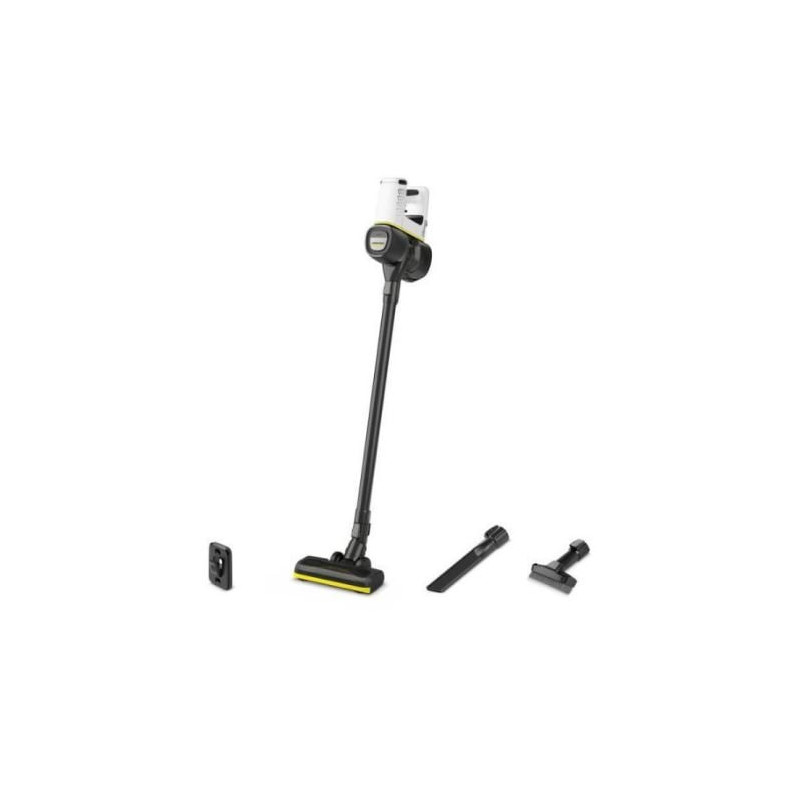 Aspirapolvere karcher vc 4 casa mia scopa senza filo nero/bianco