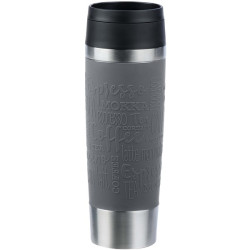 Thermos emsa travel mug classic 500ml in acciaio inossidabile/grigio