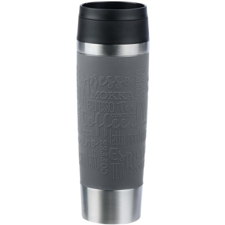 Thermos emsa travel mug classic 500ml in acciaio inossidabile/grigio