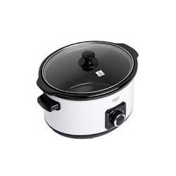 Pentola a cottura lenta adler 5.8l ad 6413 bianco [hkadlpaadl6413w]