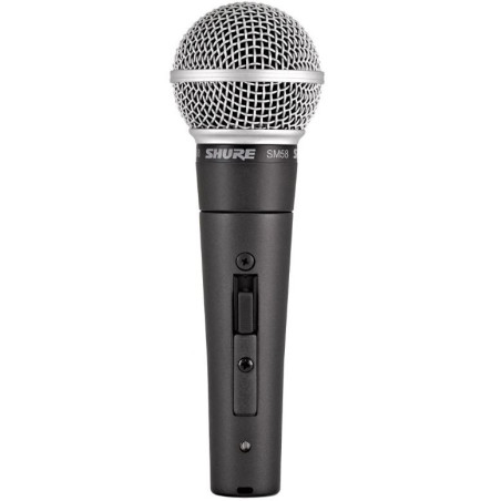 Microfono shure sm58se voice con interruttore nero