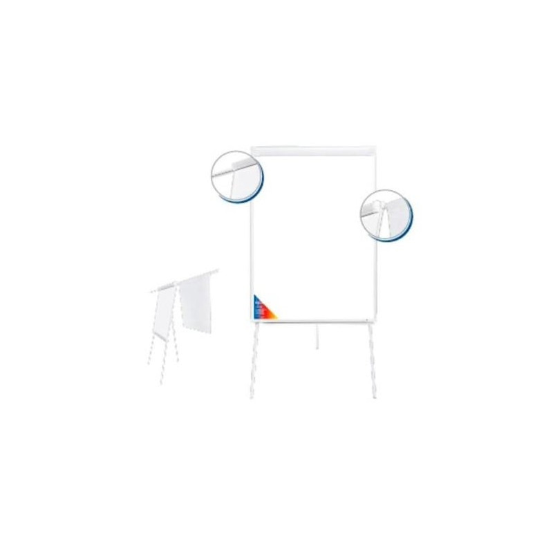 Lavagna magnetica iternet con cavalletto 70x100cm bianco [8305]