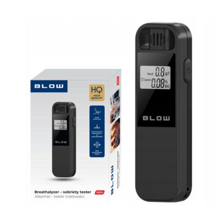 Etilometro blow 3300 a batteria lcd 0-1.9g/l nero [ccbloa505260000]