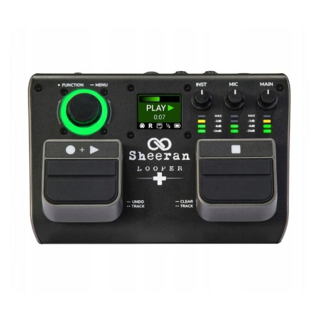 Pedaliera multieffetto headrush a doppia traccia per chitarra nero