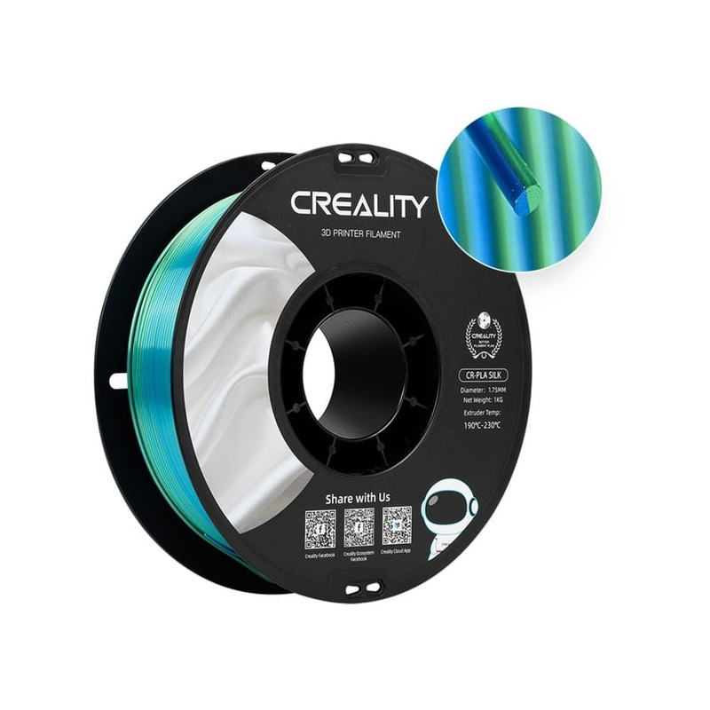 Filamento per stampante 3d creality 3301120011 cr-silk pla 1.75mm